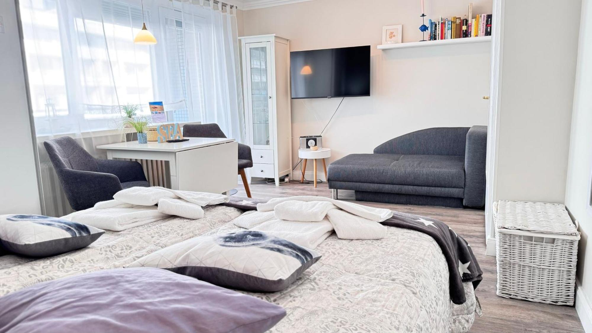 10-105, Sehr Strandnah, Im Herzen Westerlands, Westbalkon, 1 Zi 外观 照片